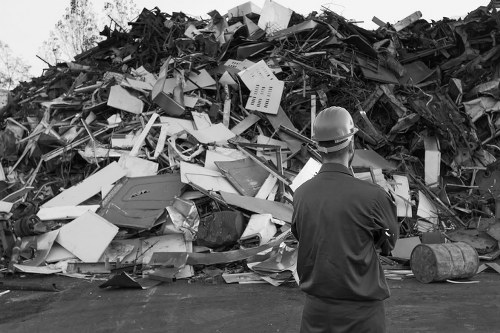 Professional home clearance team at work in Haringey