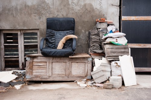 Waste removal professionals handling bulk waste in Haringey