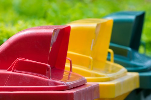 Residents disposing of old furniture in Haringey