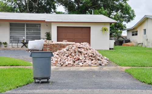 Before and after garage clearance