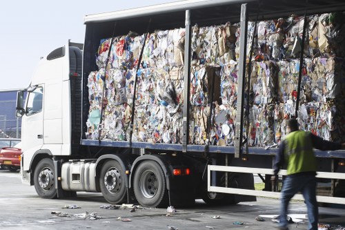 Community members participating in waste management programs in Haringey