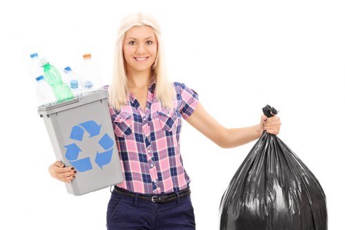 Variety of builders waste materials for clearance in Haringey